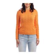 Trui met ronde hals Polo Ralph Lauren , Orange , Dames