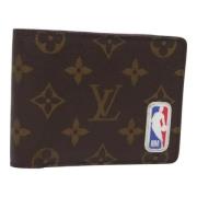 Pre-owned Canvas wallets Louis Vuitton Vintage , Brown , Dames