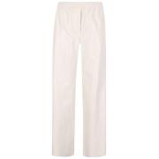 Verouderd effect ivoor viscose broek Max Mara Weekend , Beige , Dames