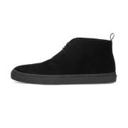 Hawley Suède Desert Boot Zwart Fred Perry , Black , Heren