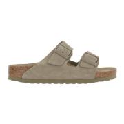 Comfortabele Zomersandalen Birkenstock , Beige , Dames