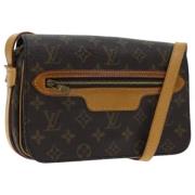 Pre-owned Canvas louis-vuitton-bags Louis Vuitton Vintage , Brown , Da...