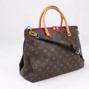 Pre-owned Leather handbags Louis Vuitton Vintage , Brown , Dames