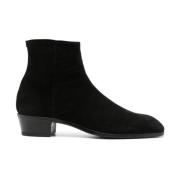 Zwarte Laarzen Lardini , Black , Heren