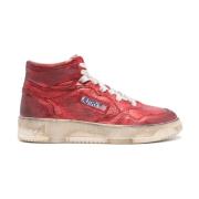 Casual Sneakers voor Dagelijks Gebruik Autry , Red , Dames