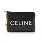 Pre-owned Canvas wallets Celine Vintage , Black , Dames