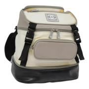 Pre-owned Nylon backpacks Chanel Vintage , White , Dames