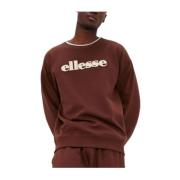 Retro Sportieve Trui Ellesse , Brown , Heren