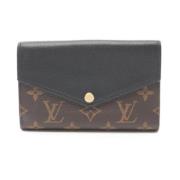 Pre-owned Leather wallets Louis Vuitton Vintage , Brown , Dames