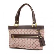 Pre-owned Fabric louis-vuitton-bags Louis Vuitton Vintage , Beige , Da...