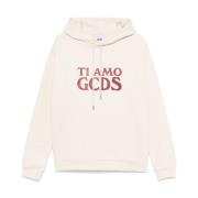 Beige Sweater Collectie Gcds , Beige , Heren