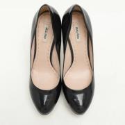 Pre-owned Fabric heels Miu Miu Pre-owned , Black , Dames