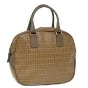 Pre-owned Canvas handbags Fendi Vintage , Brown , Dames