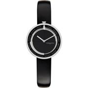 Zwarte damesmode horloge Pierre Cardin , Black , Dames