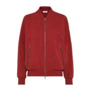 Rode Sweaters voor een stijlvolle look Brunello Cucinelli , Red , Dame...