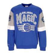 Orlando Magic Crewneck Sweatshirt NBA Mitchell & Ness , Blue , Heren