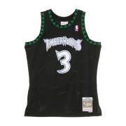 NBA Swingman Jersey Stephen Marbury Mitchell & Ness , Black , Heren