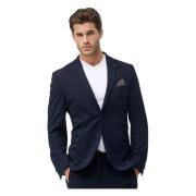 Klassieke Navy DiNorris Blazer Zuitable , Blue , Heren