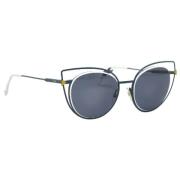 Pre-owned Plastic sunglasses Fendi Vintage , Blue , Dames