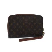 Pre-owned Canvas louis-vuitton-bags Louis Vuitton Vintage , Brown , Da...