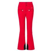 Rode High Waist Flare Broek Perfect Moment , Red , Dames