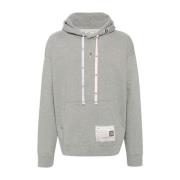 Grijze Katoenen Trui met Borduursel Maison Margiela , Gray , Heren