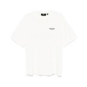 Graphic Print Katoenen T-shirt Represent , White , Heren