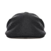 Zwarte Wollen Blend Voorvizier Hoed Borsalino , Black , Unisex