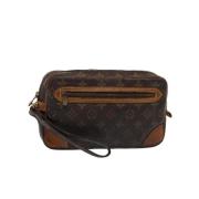 Pre-owned Canvas louis-vuitton-bags Louis Vuitton Vintage , Brown , Da...