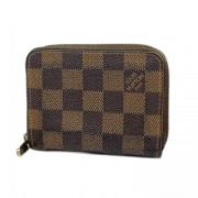 Pre-owned Fabric wallets Louis Vuitton Vintage , Brown , Dames