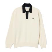 Franse Stijl Polo Shirt Wit Lacoste , White , Heren