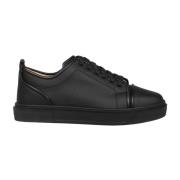 Platte sneakers van generfd leer Fw24 Christian Louboutin , Black , He...