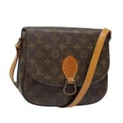 Pre-owned Canvas louis-vuitton-bags Louis Vuitton Vintage , Brown , Da...