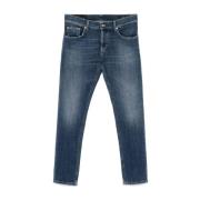 Denim Broek Dondup , Blue , Heren