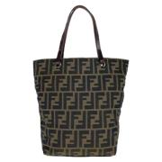 Pre-owned Canvas fendi-bags Fendi Vintage , Brown , Dames