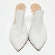 Pre-owned Leather sandals Gianvito Rossi Pre-owned , White , Dames