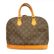 Pre-owned Fabric louis-vuitton-bags Louis Vuitton Vintage , Brown , Da...