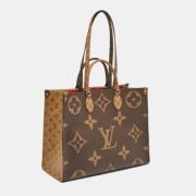 Pre-owned Canvas totes Louis Vuitton Vintage , Brown , Dames