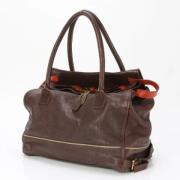 Pre-owned Leather louis-vuitton-bags Chloé Pre-owned , Brown , Dames