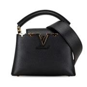 Pre-owned Leather louis-vuitton-bags Louis Vuitton Vintage , Black , D...