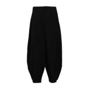 Zwarte wollen broek met volledige voering Comme des Garçons , Black , ...