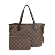 Pre-owned Canvas louis-vuitton-bags Louis Vuitton Vintage , Brown , Da...