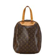 Pre-owned Canvas handbags Louis Vuitton Vintage , Brown , Dames