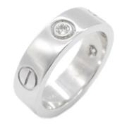 Pre-owned White Gold rings Cartier Vintage , Gray , Dames