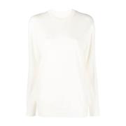 Elegant Beige Wol Trui Jil Sander , Beige , Dames