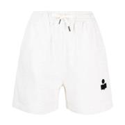 Beige Shorts voor Vrouwen Isabel Marant Étoile , White , Dames