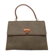 Pre-owned Leather fendi-bags Fendi Vintage , Brown , Dames