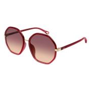 Zonnebril voor vrouwen, Model Ch0133Sa Chloé , Red , Unisex