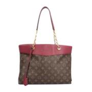 Pre-owned Canvas louis-vuitton-bags Louis Vuitton Vintage , Brown , Da...