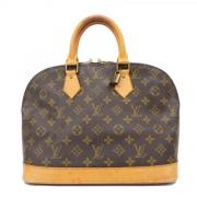 Pre-owned Fabric louis-vuitton-bags Louis Vuitton Vintage , Brown , Da...